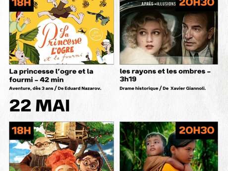 Cinéma itinérant à Sault : "Contes du pommier" et "Fleurs du manguier"