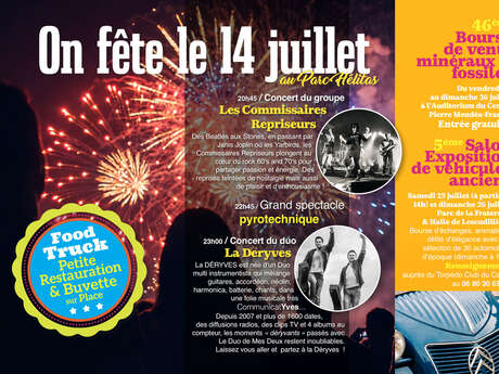 On fête le 14 juillet à Aurillac