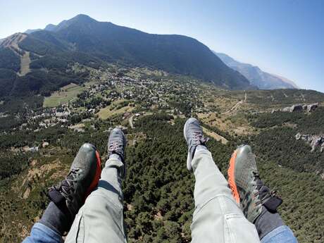 Performance Parapendio Battesimo con Gypa'aile