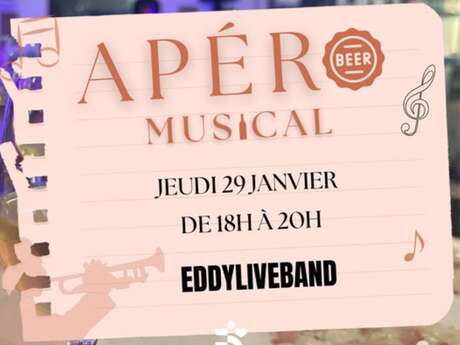 Apéro musical 'Eddy Live Band' - Les Caves des Collines