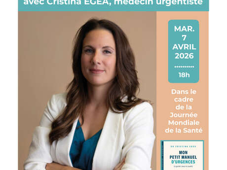 Conférence santé avec Cristina EGEA