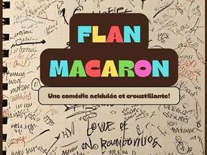 Flan macaron