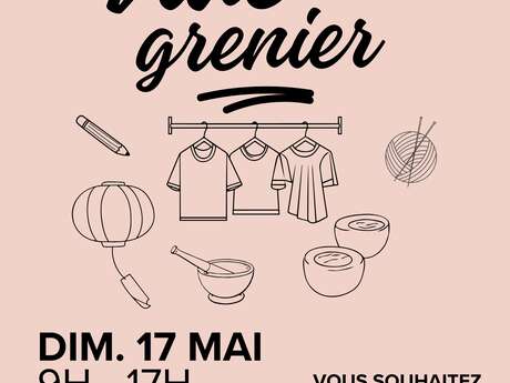 Vide grenier à Simiane-la-Rotonde