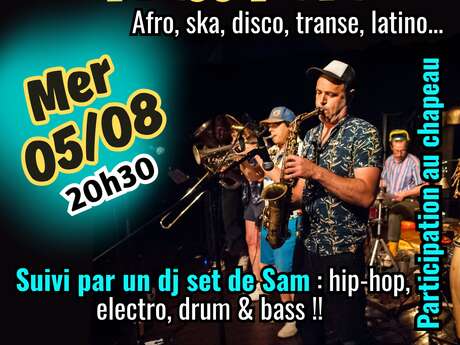 Concert : les SUPER KLAXON BRASS BAND au Coin Sauvage !