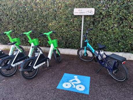 Vélos libre-service Lime & Pony
