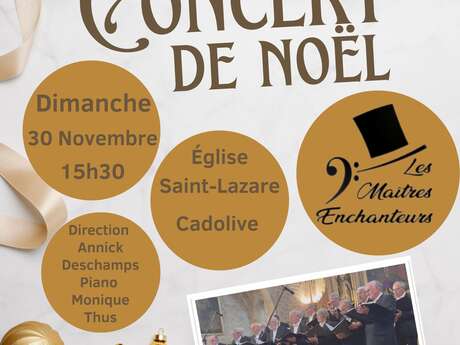 Concert de Noël  par les chœurs des Maîtres  Enchanteurs