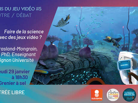 Les jeudis du jeu vidéo #5 - Faire de la science avec les jeux vidéos ?
