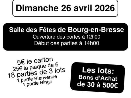 Grand Loto de l'AVF Grand Bourk