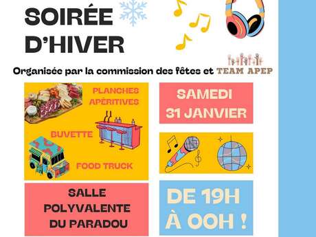 Winterabend in Paradou