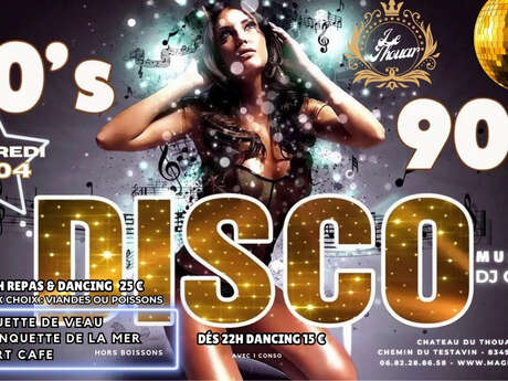 Soirée Disco au Thouar