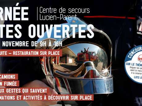Jounée Portes Ouvertes centre de secours Lucien Parent