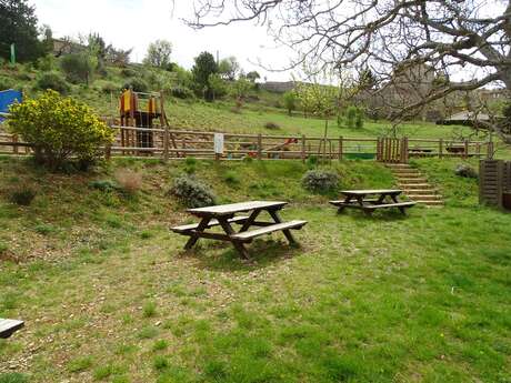 Picnic and play area