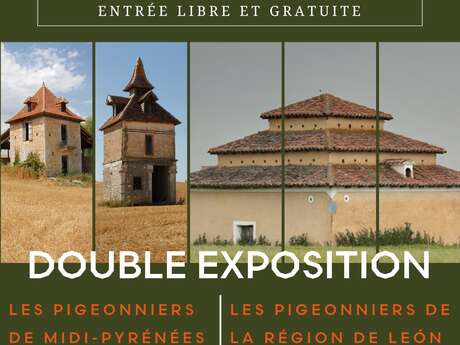 2 expositions "De part et d’autre des Pyrénées, les pigeonniers" 2 expositions "De part et d’autre des Pyrénées, les pigeonniers"
