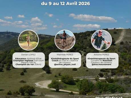 Stage Trail Luberon à Cabrières d 'AIgues
