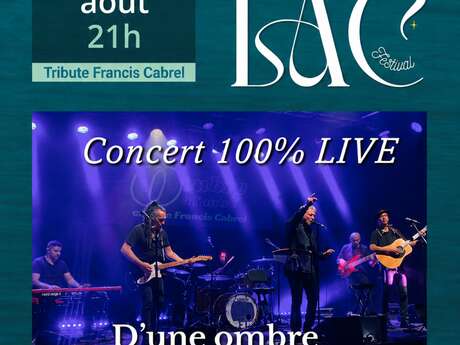Festival les reflets du lac : Tribute to Cabrel