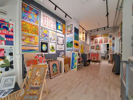 Estampille atelier de sérigraphie et d'édition d'estampes contemporaines