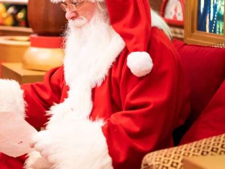 Rencontre avec le Père Noël à Champourcin