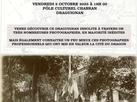 Conférence "Draguignan à la Belle Epoque"