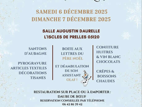 Marché de Noël Saint-Martin-de-Queyrières