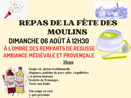 Soupe au pistou pour la fête des Moulins