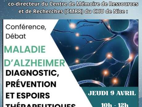 Conférence MALADIE D'ALZHEIMER
