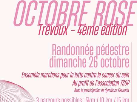 Randonnée pédestre pour Octobre rose Randonnée pédestre pour Octobre rose
