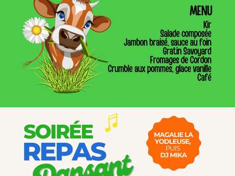 Soirée repas dansant des agriculteurs de Cordon