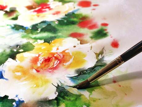 Exposition des travaux de l'Atelier aquarelle