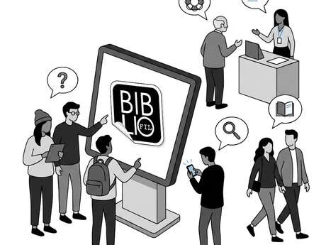 Stand passant : présentation du portail Bibliofil