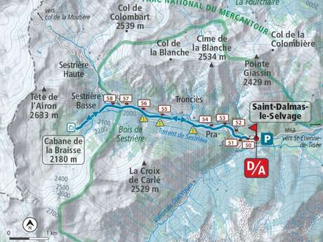 Randonnée Raquettes La cabane de la Braisse