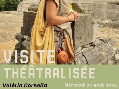 Theatralische Führungen: "Valeria Cornelia, die Stimme Roms in La Turbie". Theatralische Führungen: "Valeria Cornelia, die Stimme Roms in La Turbie".