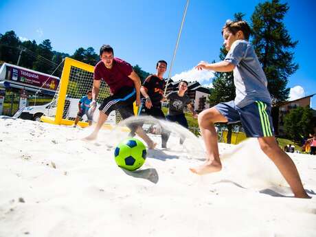 Beach soccer tournament