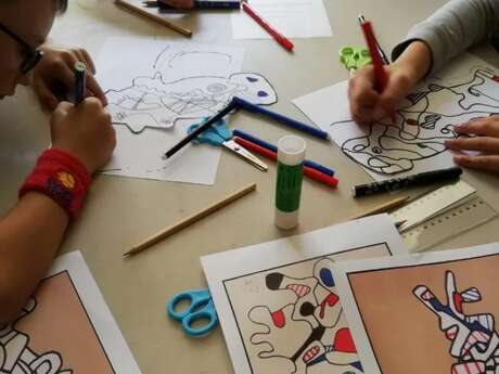 À la manière de Dubuffet