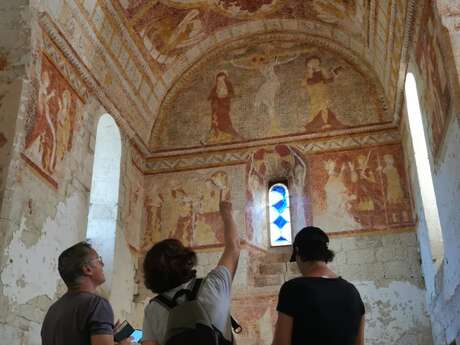 Journées du patrimoine - Visite de l'église de Saux et découverte de ses peintures murales