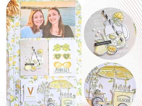 Atelier scrapbooking et petite broderie
