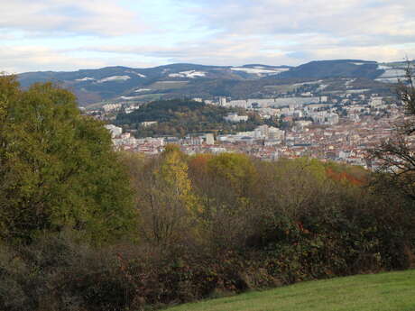 Point de vue depuis le Crêt des 6 soleils