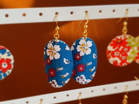 Atelier boucles d'oreilles chips