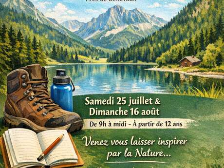 Randonnée Ecriture au Lac de Vallon