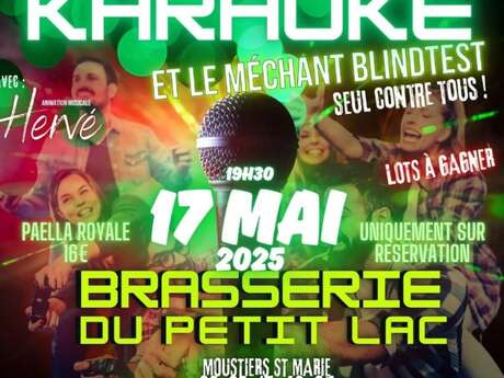 Soirée Karaoké à la Brasserie du Petit Lac