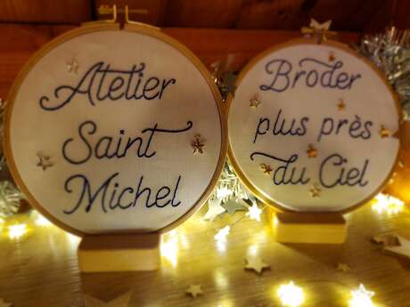 Cours de broderie - Atelier Saint Michel