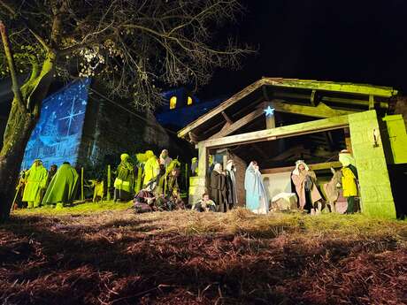 Crèche vivante déambulatoire