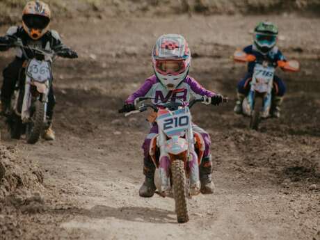 Course de mini motos