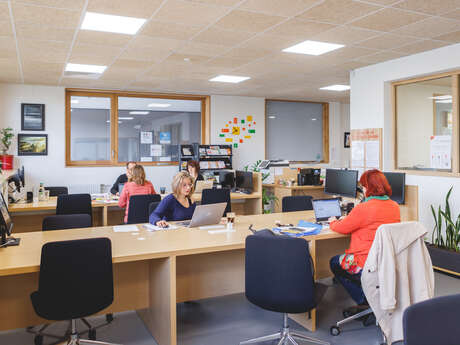 Cowork space of the House of Culture and Citizenship