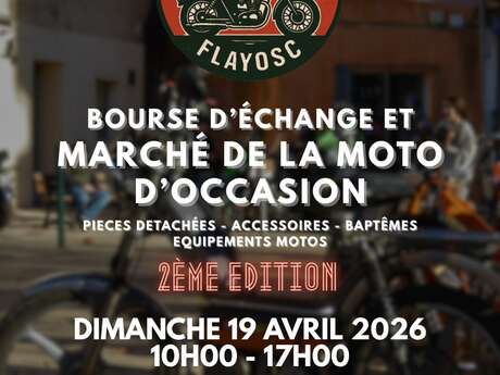 Bourse d'échange et marché de la moto d'occasion