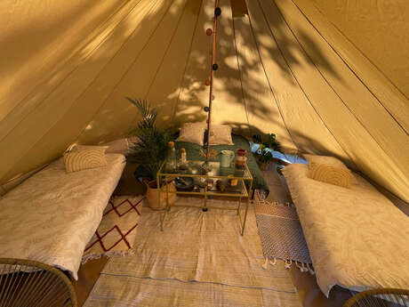 Tente tipi nomade "Quercus"