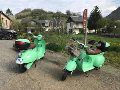 Les Bauges - Vespa électrique et randonnées