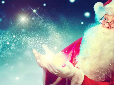 Noël à vive allure : arrivée du Père Noël à grande vitesse
