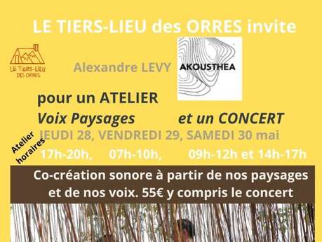 Voice-Landscape Workshop with aKousthea: sharing session & concert