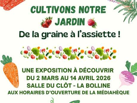 Exposition "Mission Potager" - Médiathèque de Valdeblore