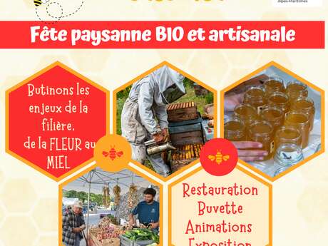 Foire Bio et artisanale "un été bio, c'est la-haut"